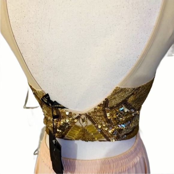 Versace 19.69 Abbigliamento Italia Sequin Embellished Gown Set - Picture 9 of 10